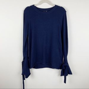 LOVE TOKEN | Long Sleeve With Tie Detail Sweater